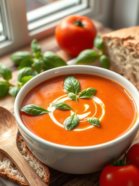 rich flavorful tomato soup