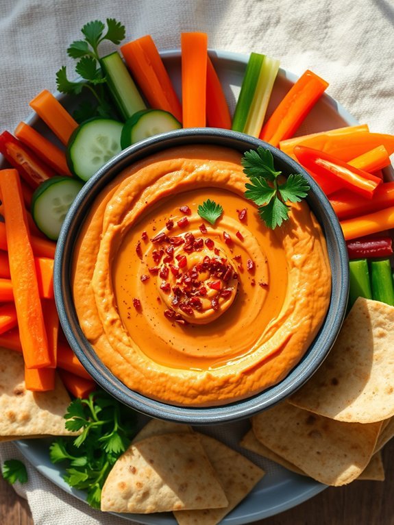 roasted red pepper dip