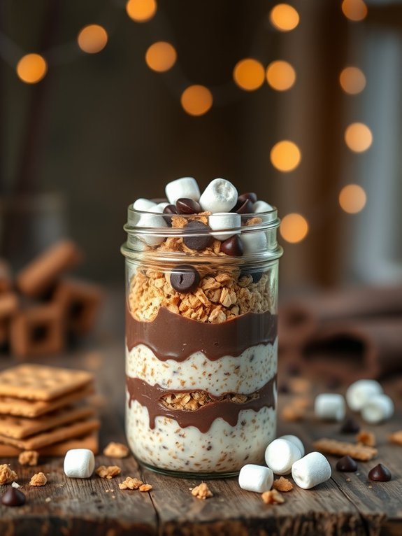 s mores overnight oats recipe