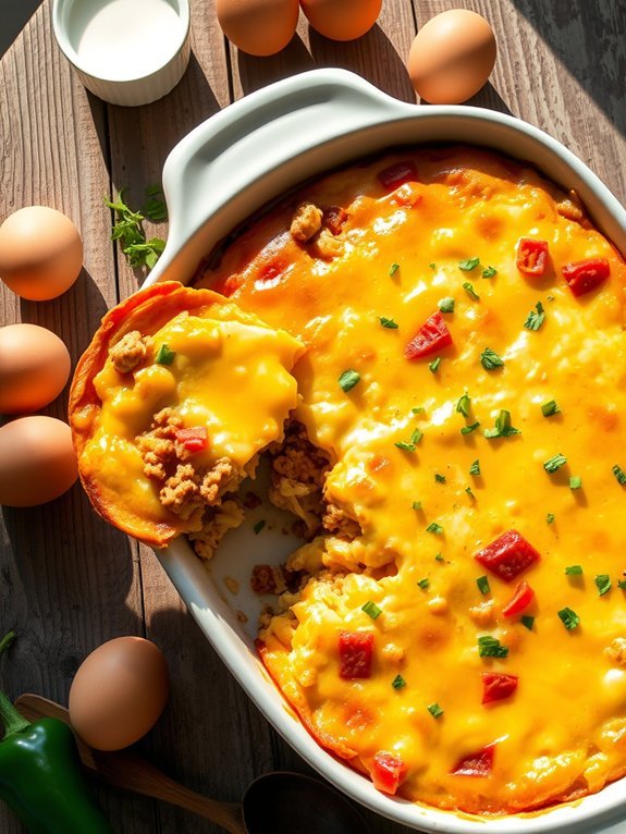 sausage and egg casserole