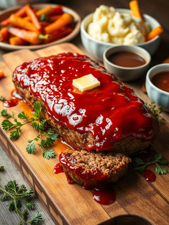 savory and tangy meatloaf