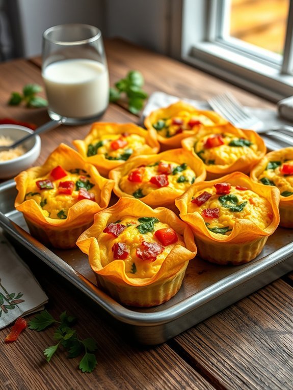 savory baked breakfast cups