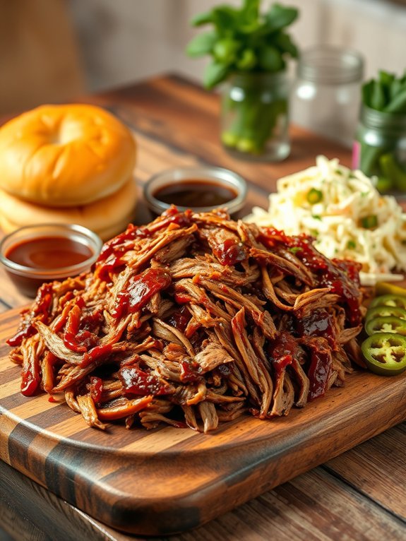 savory bbq pulled pork