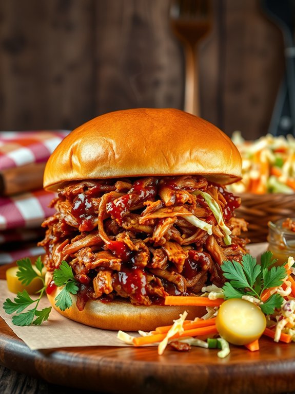 savory bbq pulled pork