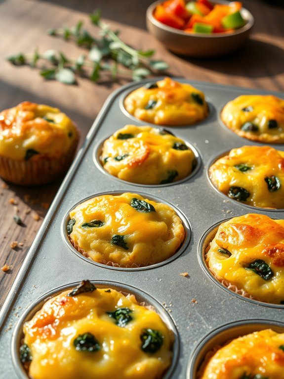 savory breakfast egg muffins