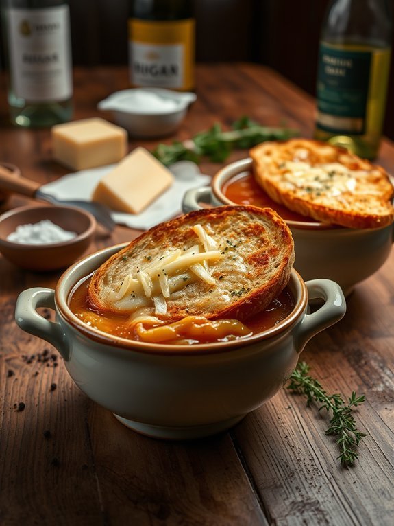 savory caramelized onion broth