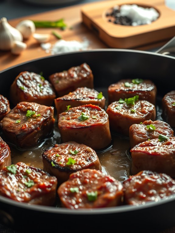 savory garlic butter bites