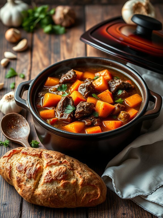 savory stew with vegetables