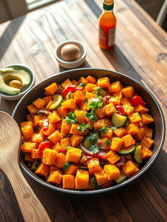 savory sweet potato dish