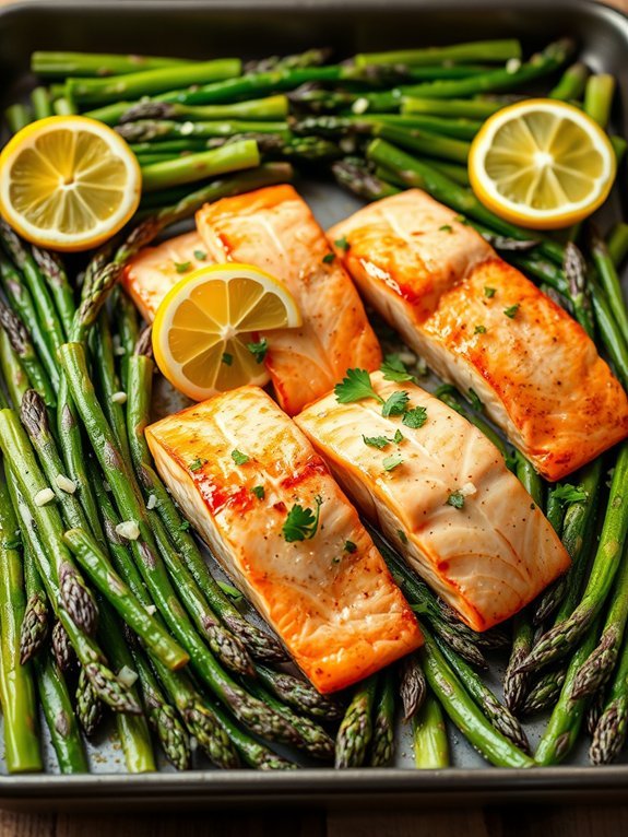 sheet pan salmon recipe