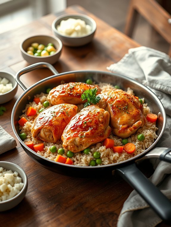 simple chicken and rice