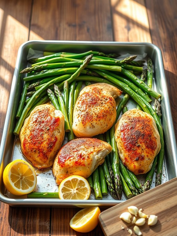 simple chicken asparagus dish