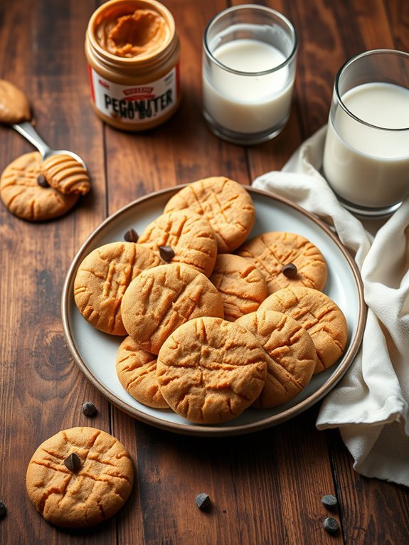 simple peanut butter cookies