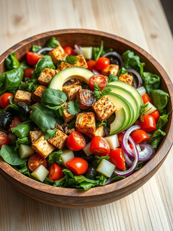 smoked tofu salad recipe