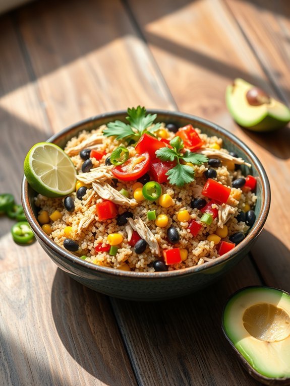 southwest chicken quinoa recipe