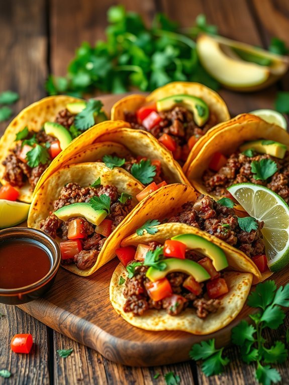 spicy beef tacos recipe