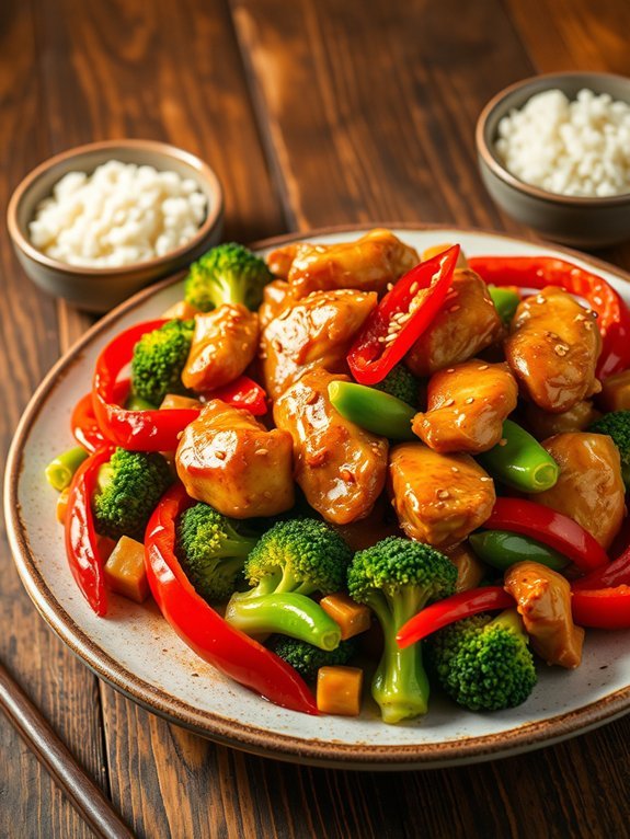 spicy chicken stir fry recipe