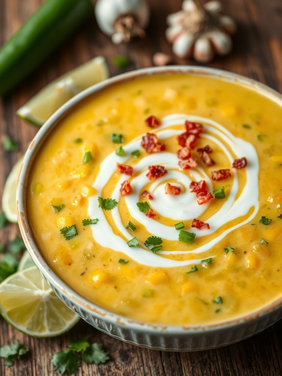 spicy corn soup recipe