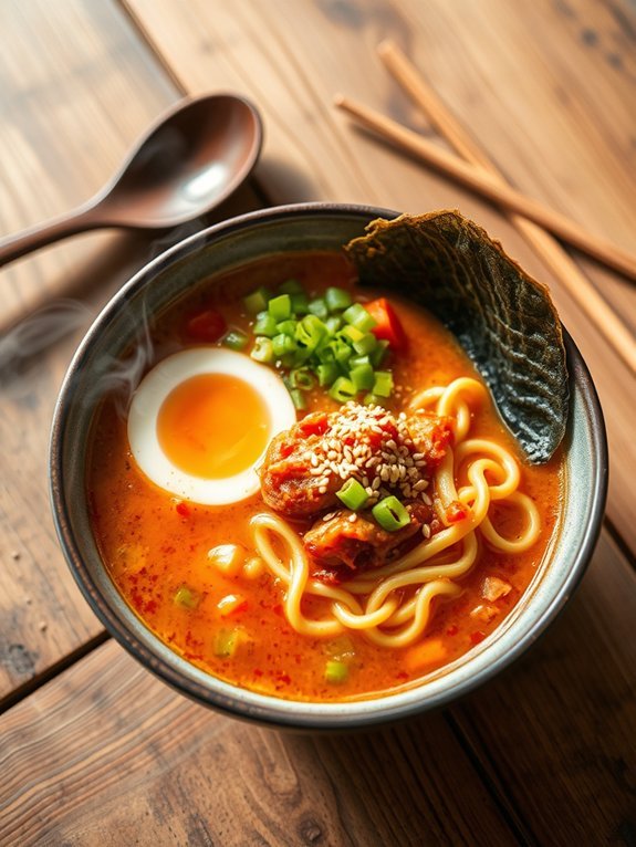 spicy fermented noodle soup