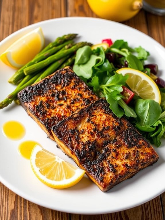 spicy grilled fish fillet