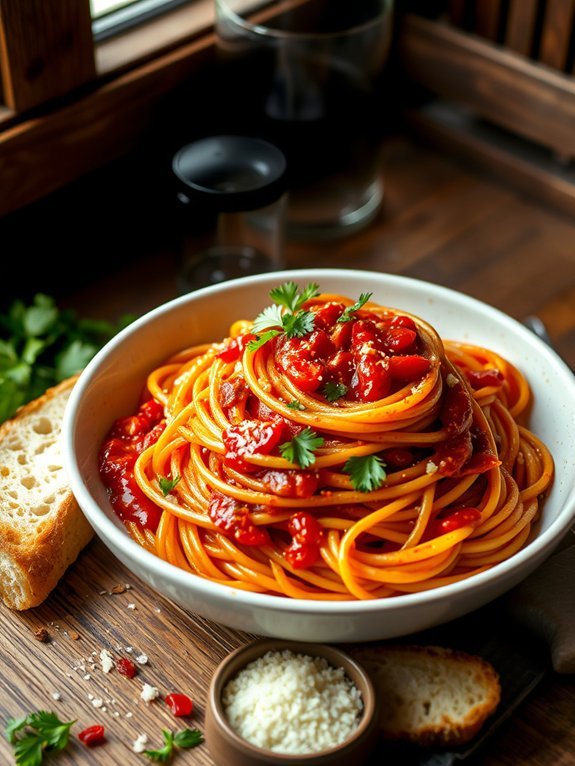 spicy pasta dish recipe