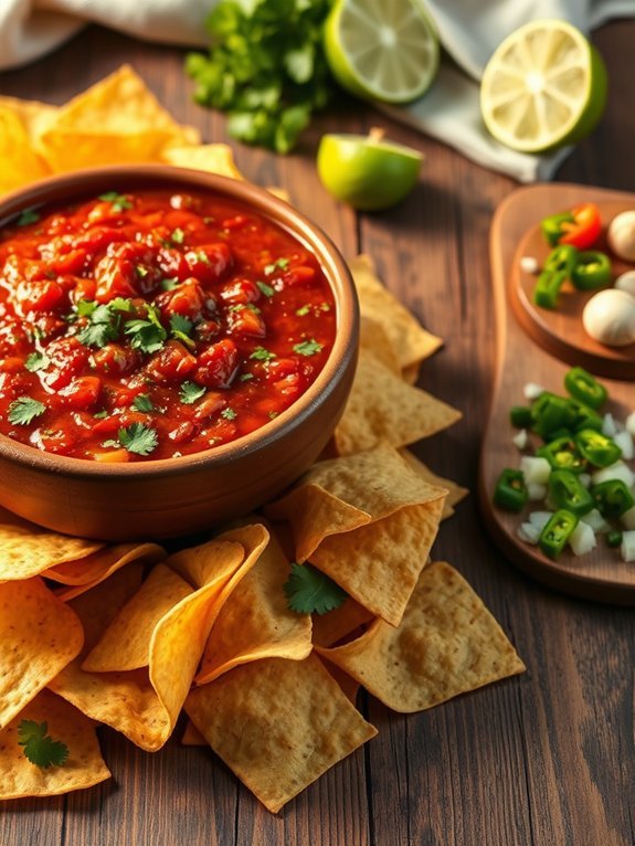 spicy red salsa recipe