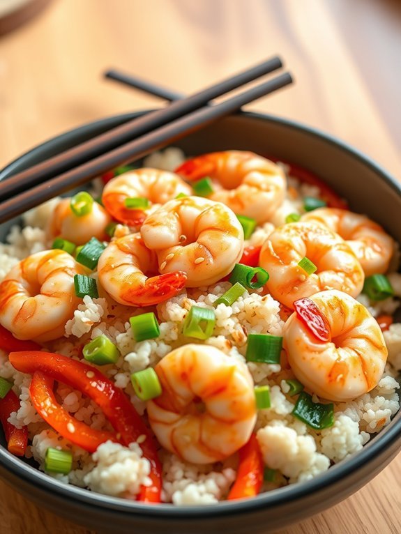 spicy shrimp stir fry recipe