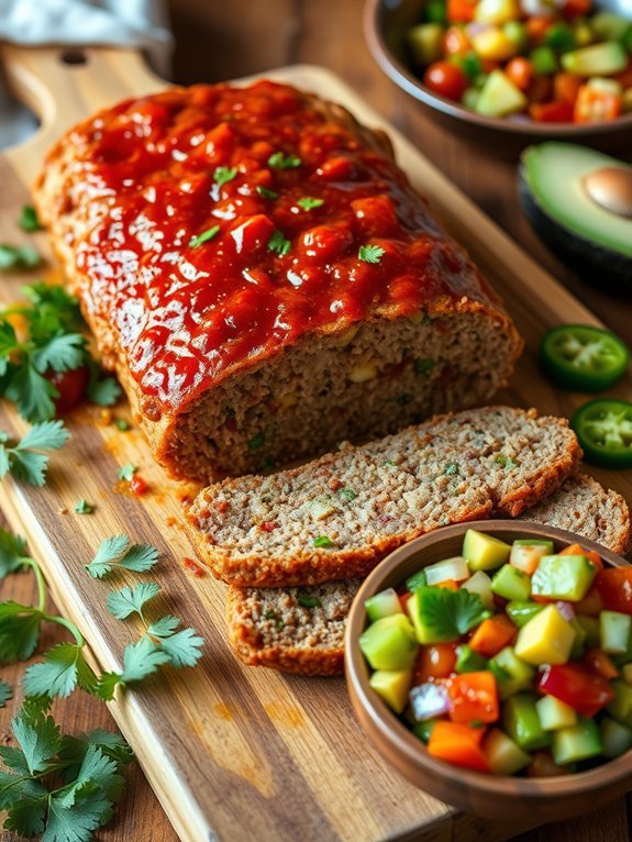 spicy southwestern style meatloaf recipe