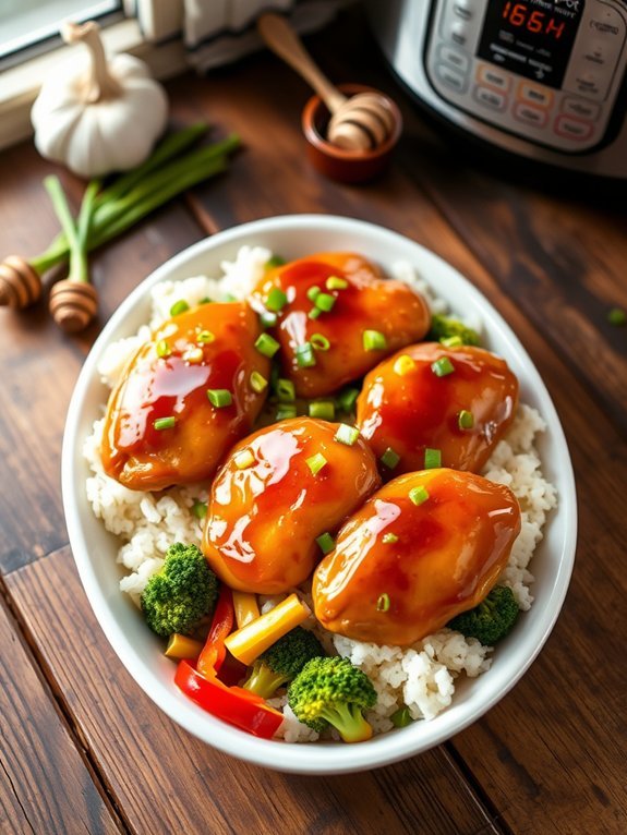 sweet and savory chicken