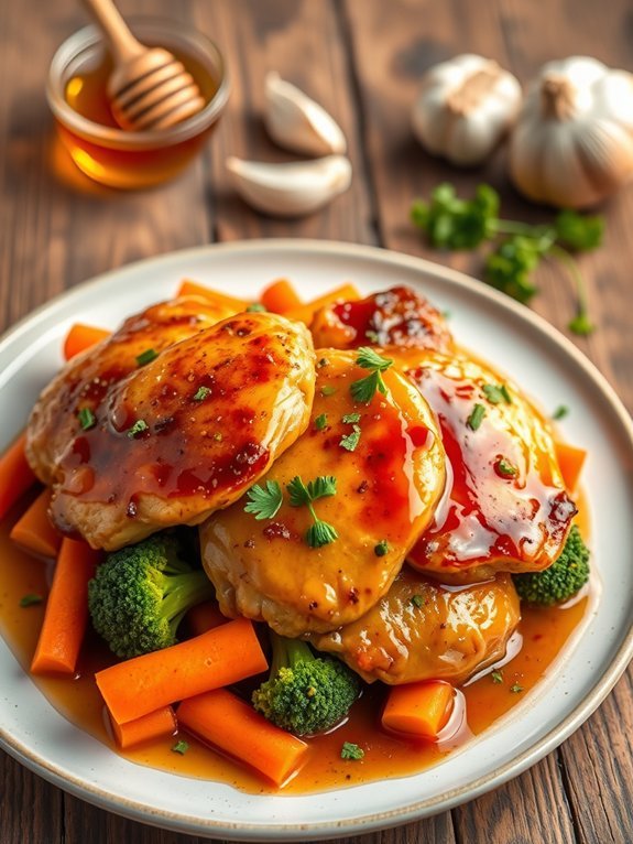 sweet and savory chicken