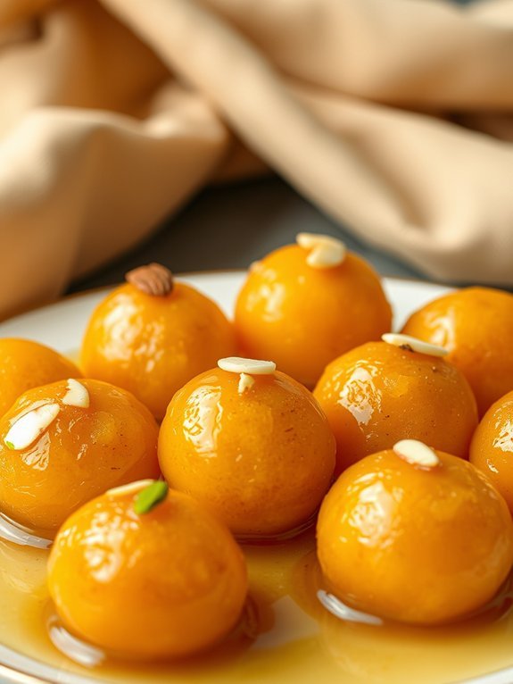 sweet indian dessert balls