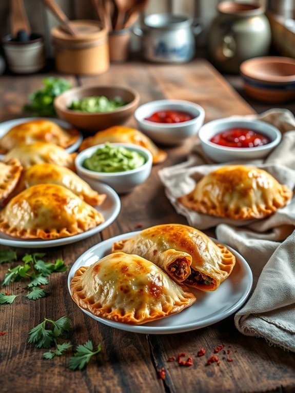 sweet potato black bean empanadas