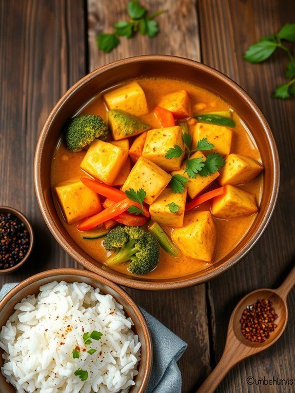 tofu vegetable curry recipe