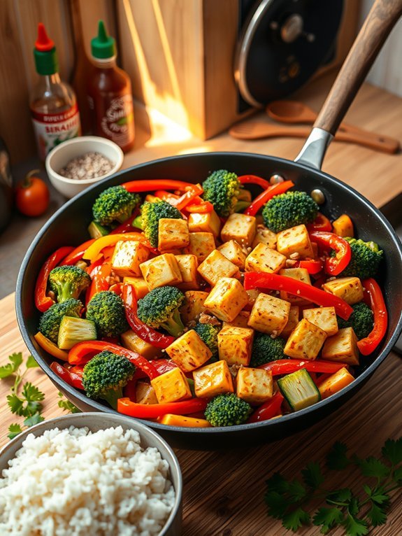 tofu vegetable stir fry recipe