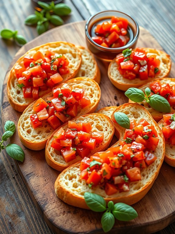 tomato basil bruschetta recipe