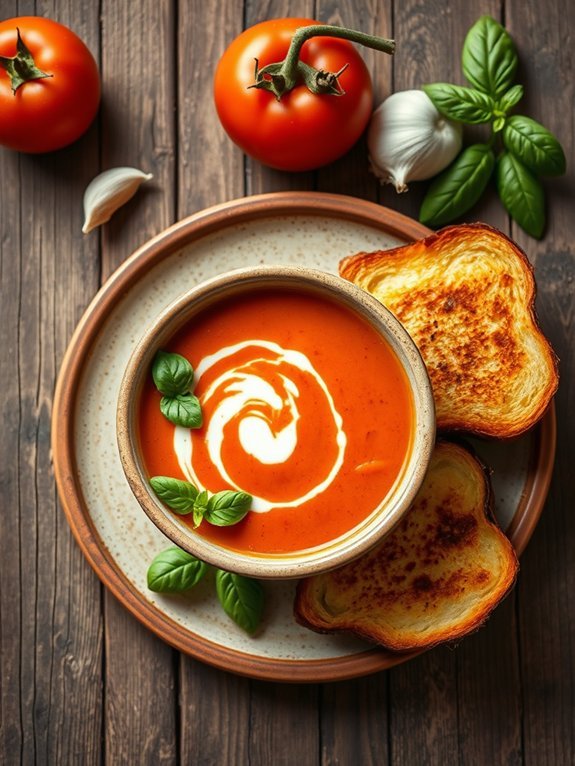 tomato basil soup recipe