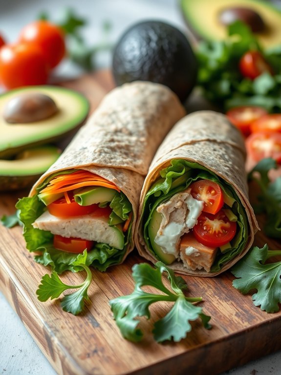 turkey avocado wrap recipe