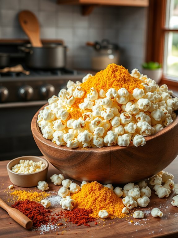 vegan popcorn nutritional yeast