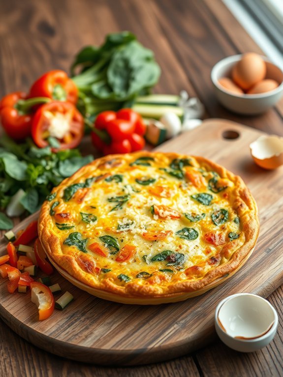 vegetable frittata recipe instructions