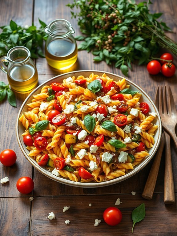 vegetable pasta salad recipe