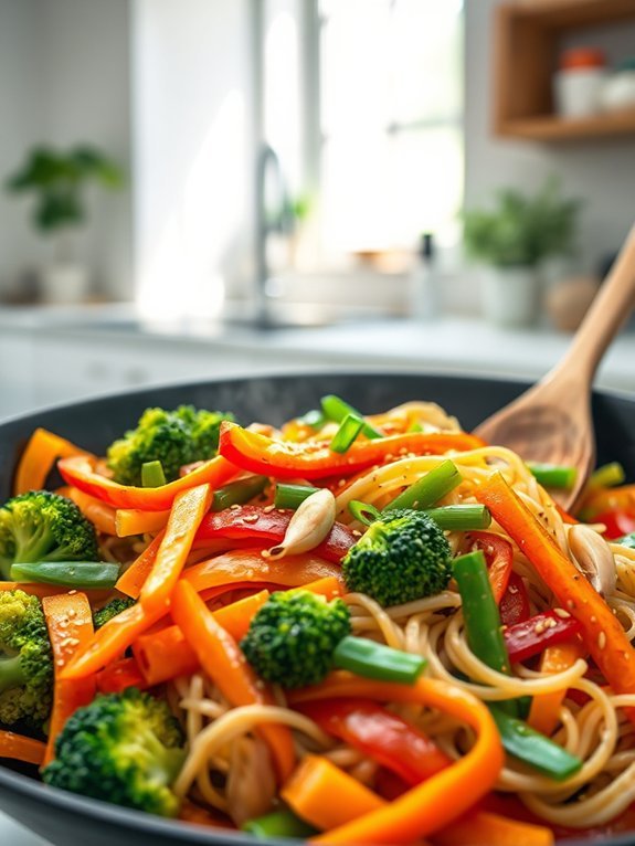 vegetable stir fry noodle recipe