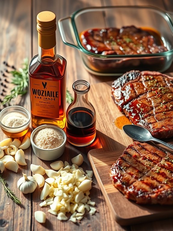 whiskey flavored meat marinade recipe